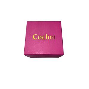 Cochni Bronze Belt With Glitter Buckle In Gift Box